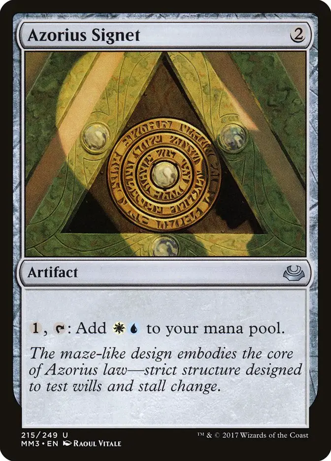 Azorius Signet (Modern Masters 2017)