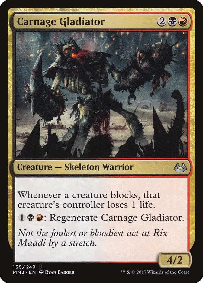 Carnage Gladiator (Modern Masters 2017)