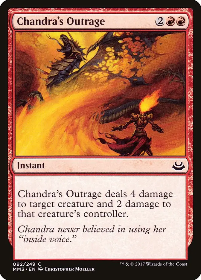 Chandra s Outrage (Modern Masters 2017)