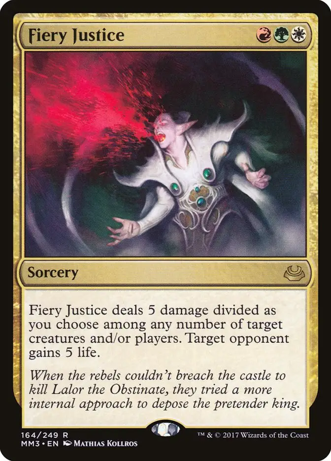 Fiery Justice (Modern Masters 2017)