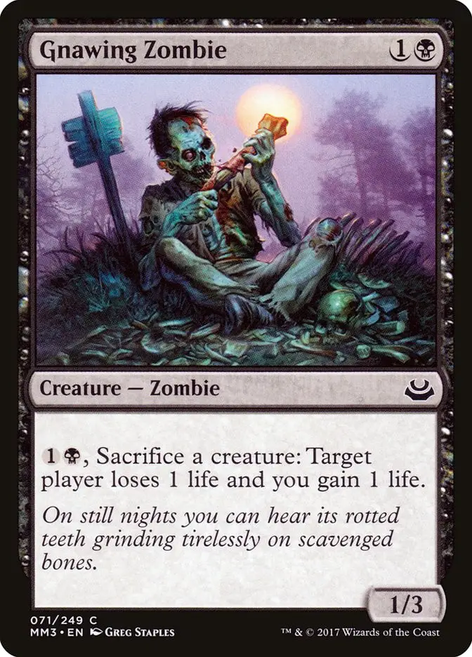 Gnawing Zombie (Modern Masters 2017)