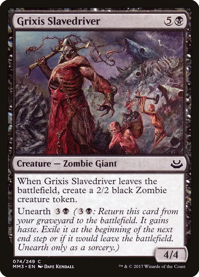 Grixis Slavedriver (Modern Masters 2017)