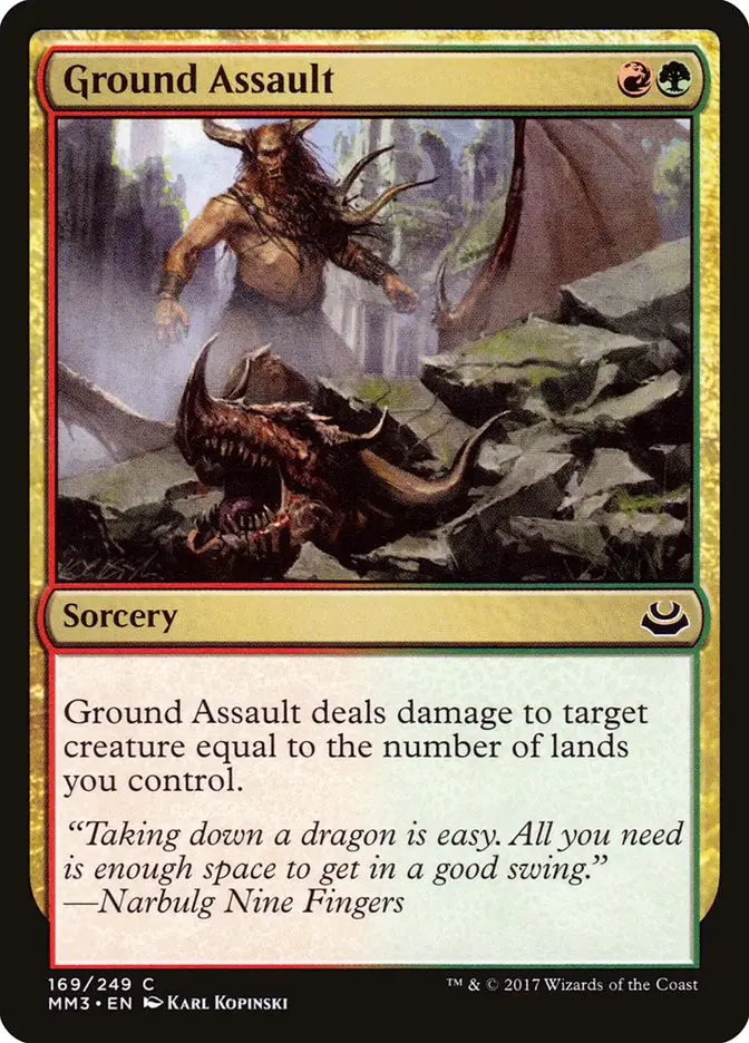 Ground Assault (Modern Masters 2017)
