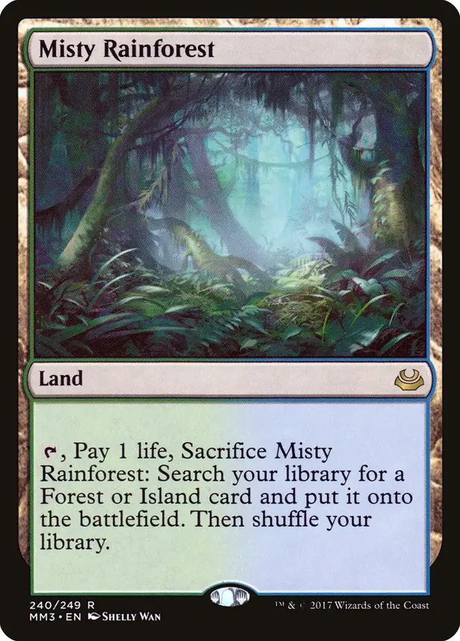 Misty Rainforest (Modern Masters 2017)