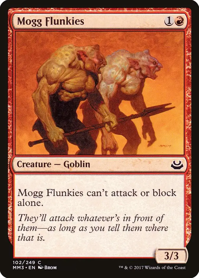Mogg Flunkies (Modern Masters 2017)