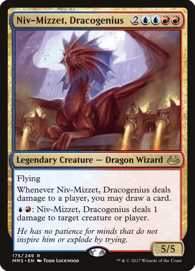 Niv Mizzet  Dracogenius (Modern Masters 2017)