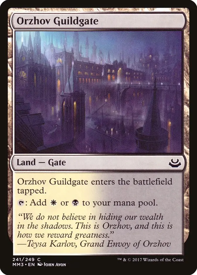 Orzhov Guildgate (Modern Masters 2017)