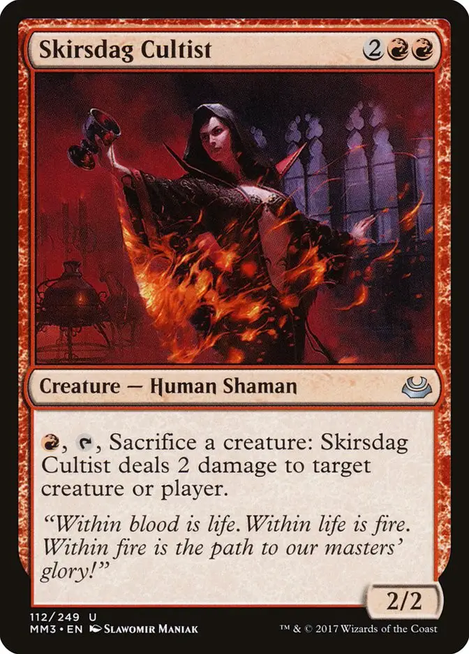 Skirsdag Cultist (Modern Masters 2017)