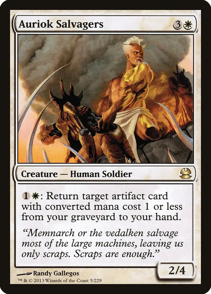 Auriok Salvagers (Modern Masters)