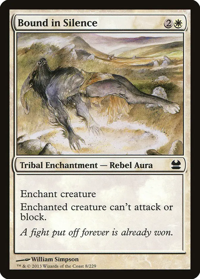 Bound in Silence (Modern Masters)