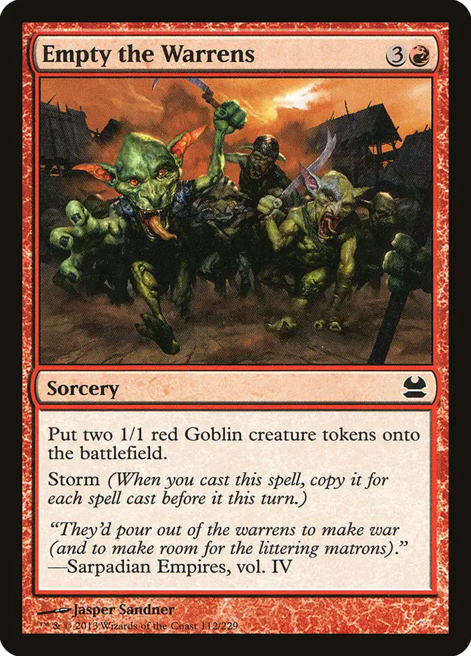 Empty the Warrens (Modern Masters)