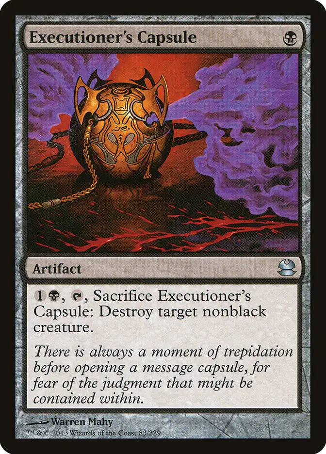 Executioner s Capsule (Modern Masters)