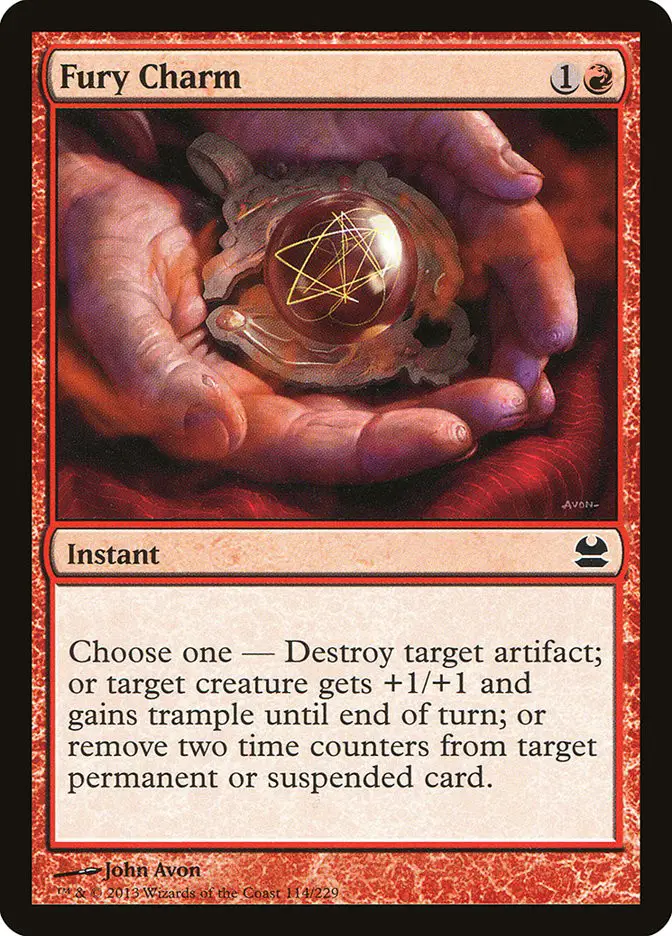 Fury Charm (Modern Masters)