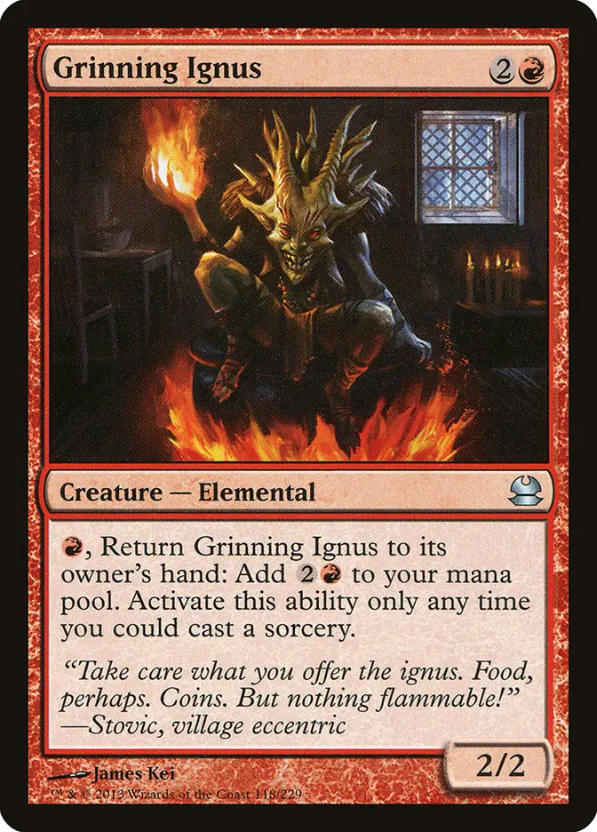 Grinning Ignus (Modern Masters)