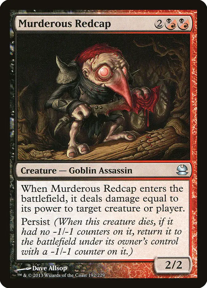 Murderous Redcap (Modern Masters)