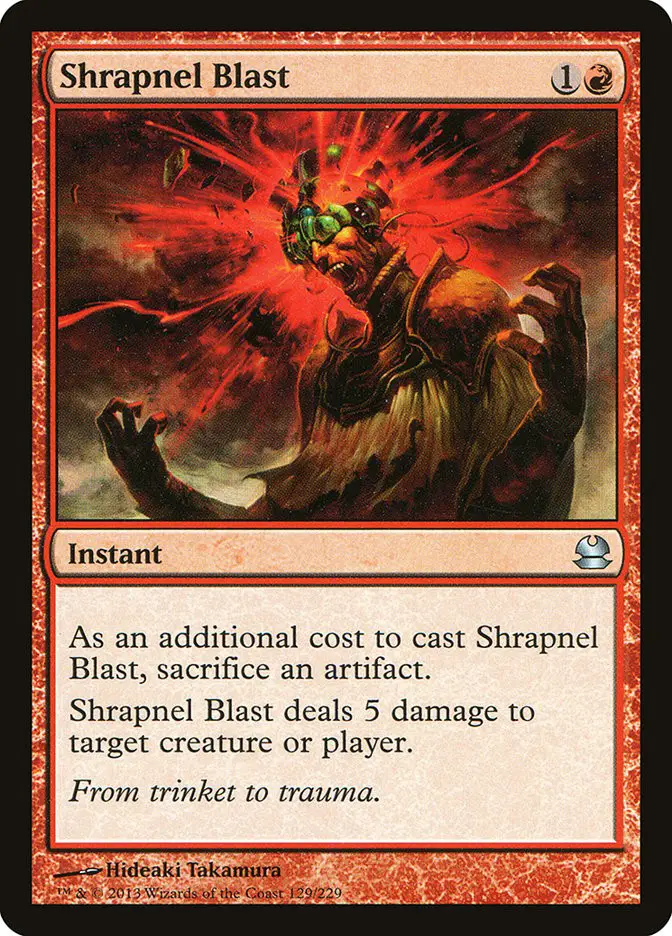 Shrapnel Blast (Modern Masters)