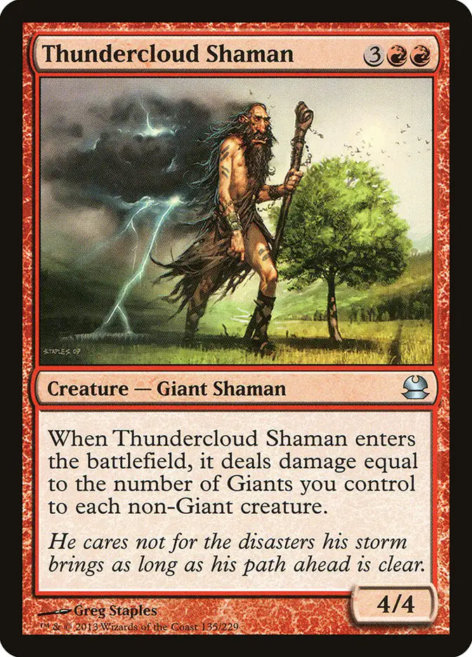 Thundercloud Shaman (Modern Masters)