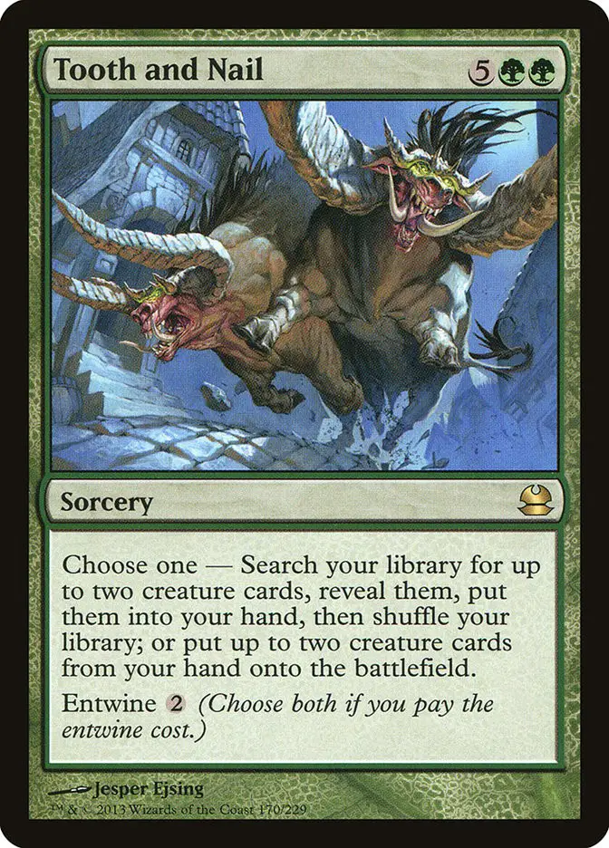 Tooth and Nail (Modern Masters)