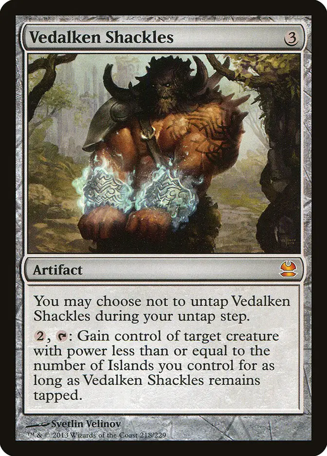 Vedalken Shackles (Modern Masters)