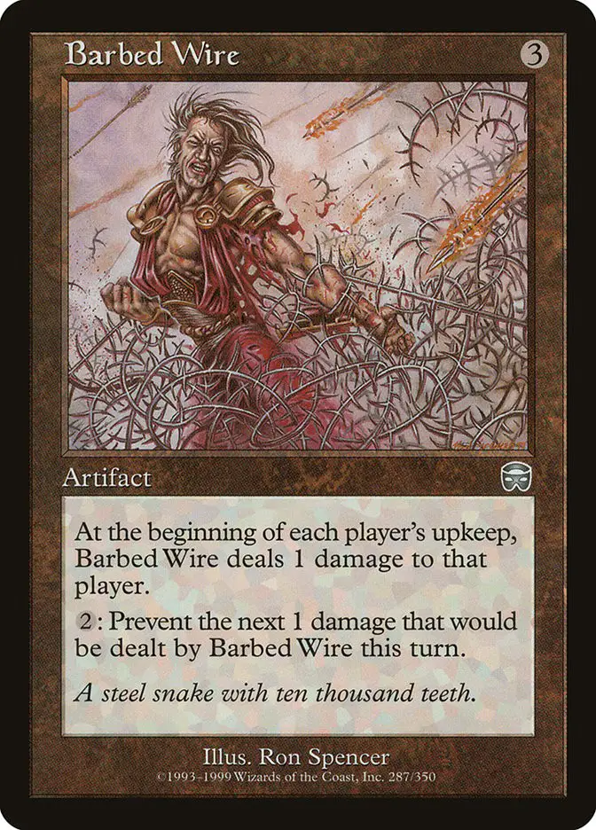 Barbed Wire (Mercadian Masques)