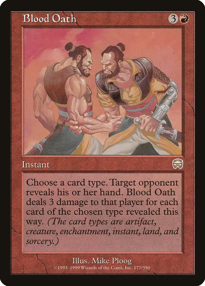 Blood Oath (Mercadian Masques)