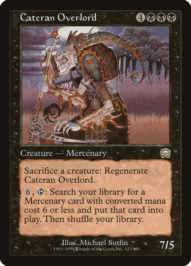 Cateran Overlord (Mercadian Masques)