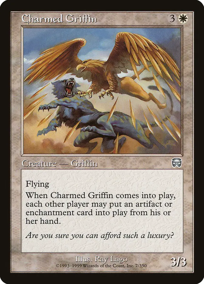 Charmed Griffin (Mercadian Masques)