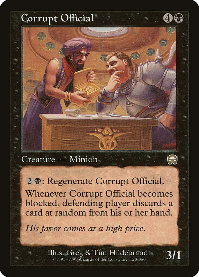 Corrupt Official (Mercadian Masques)