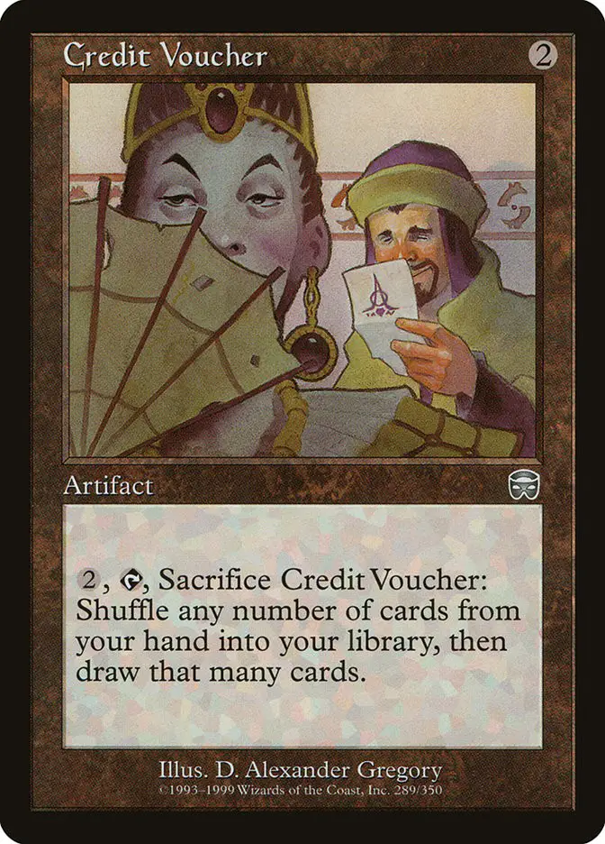 Credit Voucher (Mercadian Masques)