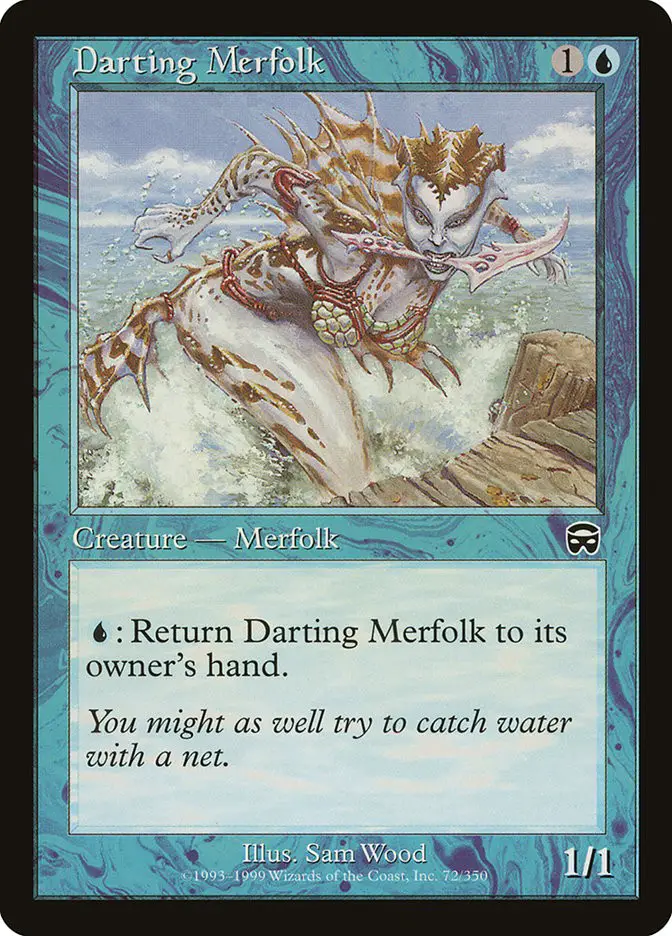 Darting Merfolk (Mercadian Masques)