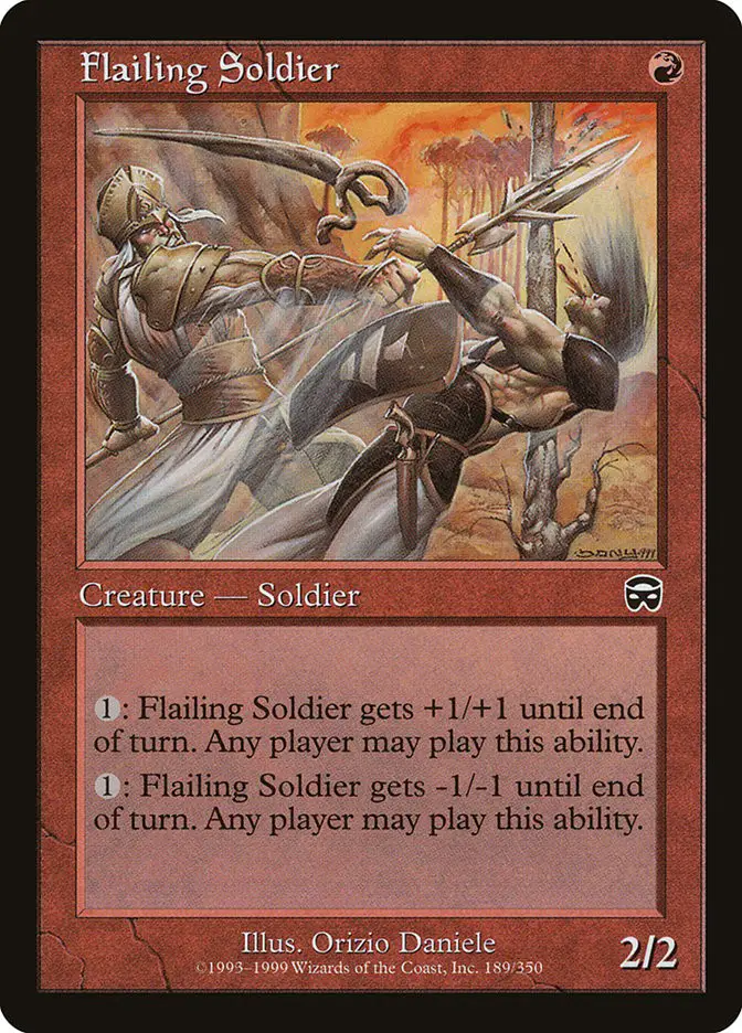 Flailing Soldier (Mercadian Masques)