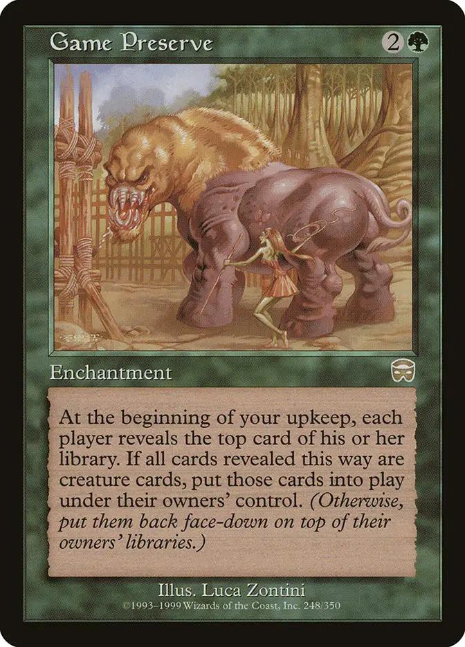 Game Preserve (Mercadian Masques)