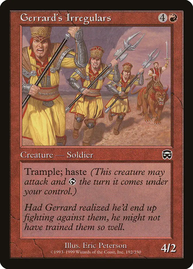 Gerrard s Irregulars (Mercadian Masques)