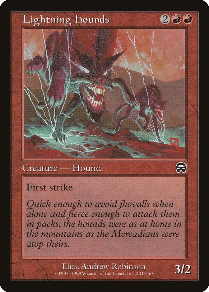 Lightning Hounds (Mercadian Masques)