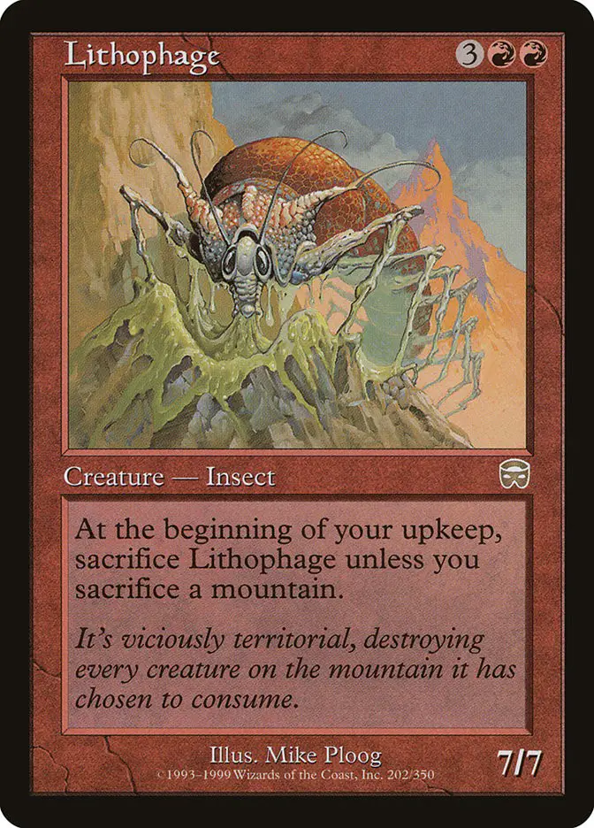 Lithophage (Mercadian Masques)