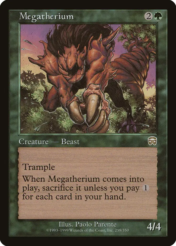 Megatherium (Mercadian Masques)