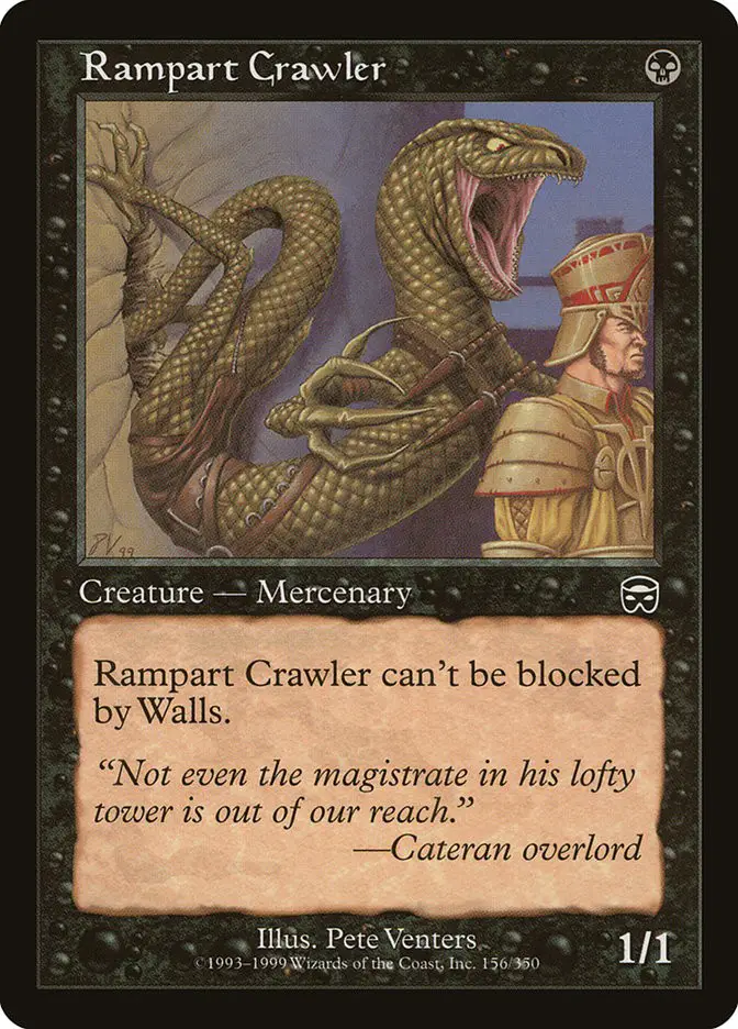 Rampart Crawler (Mercadian Masques)