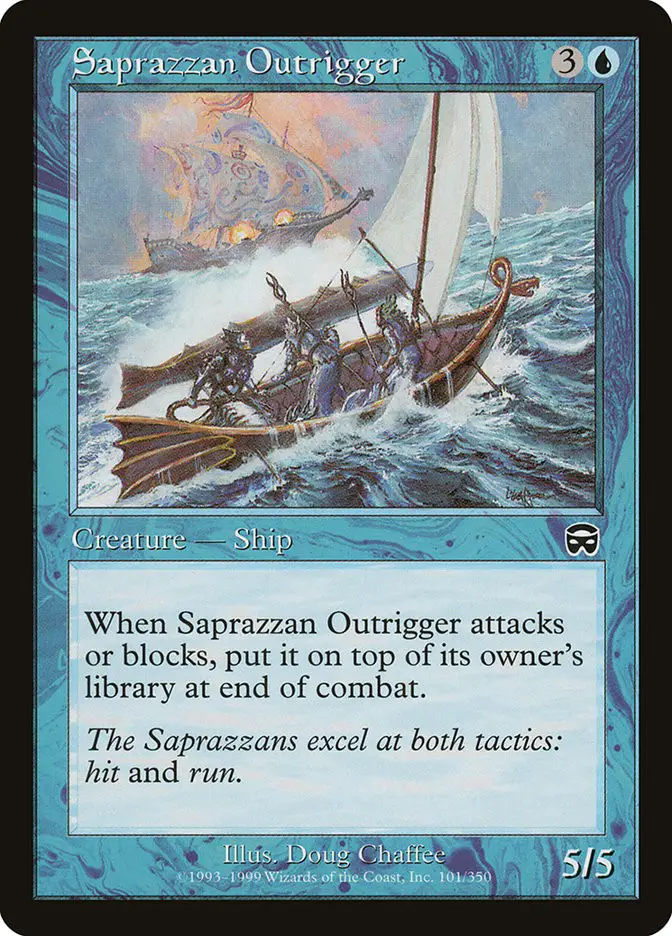 Saprazzan Outrigger (Mercadian Masques)