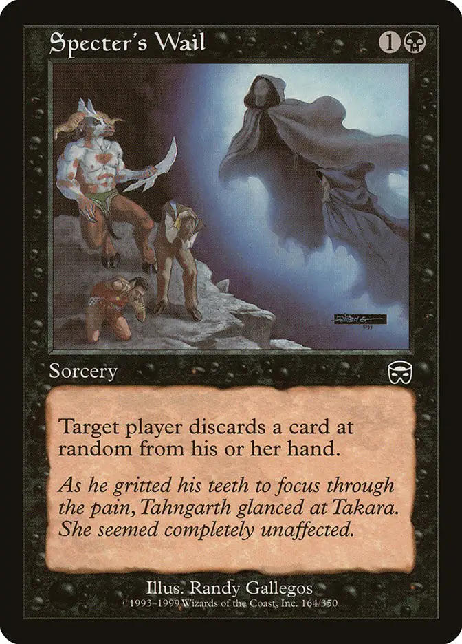 Specter s Wail (Mercadian Masques)