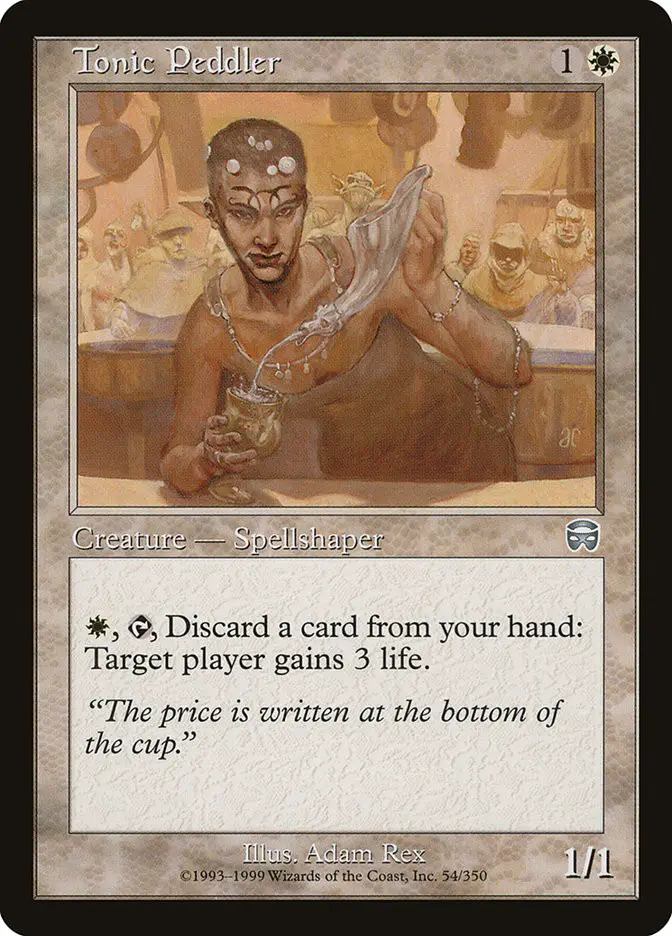 Tonic Peddler (Mercadian Masques)