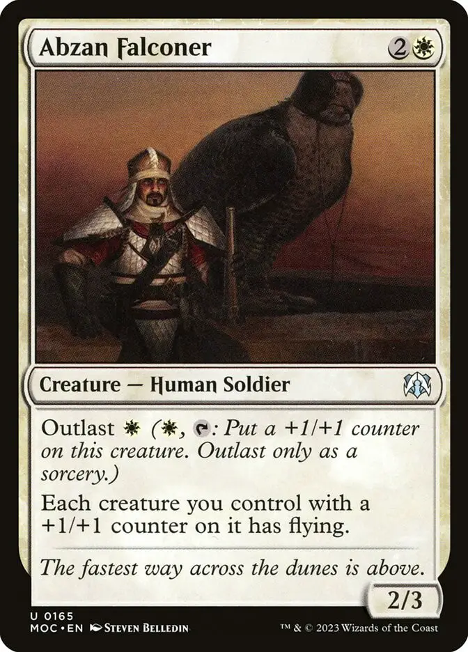 Abzan Falconer (March of the Machine Commander)