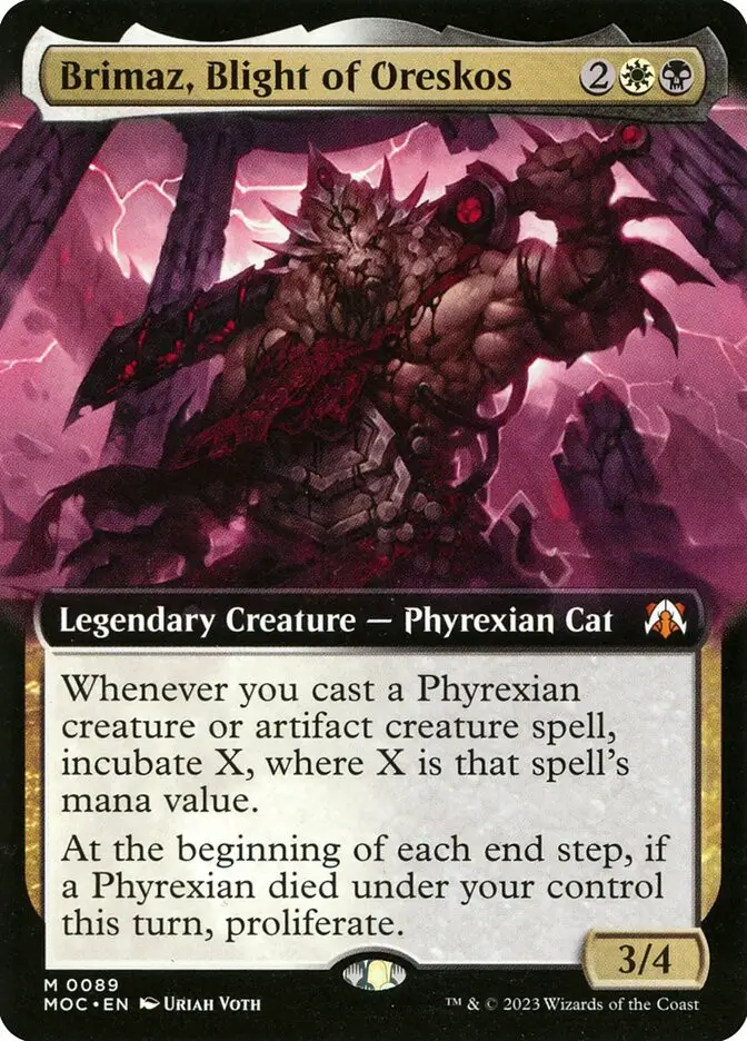 Brimaz  Blight of Oreskos (March of the Machine Commander)