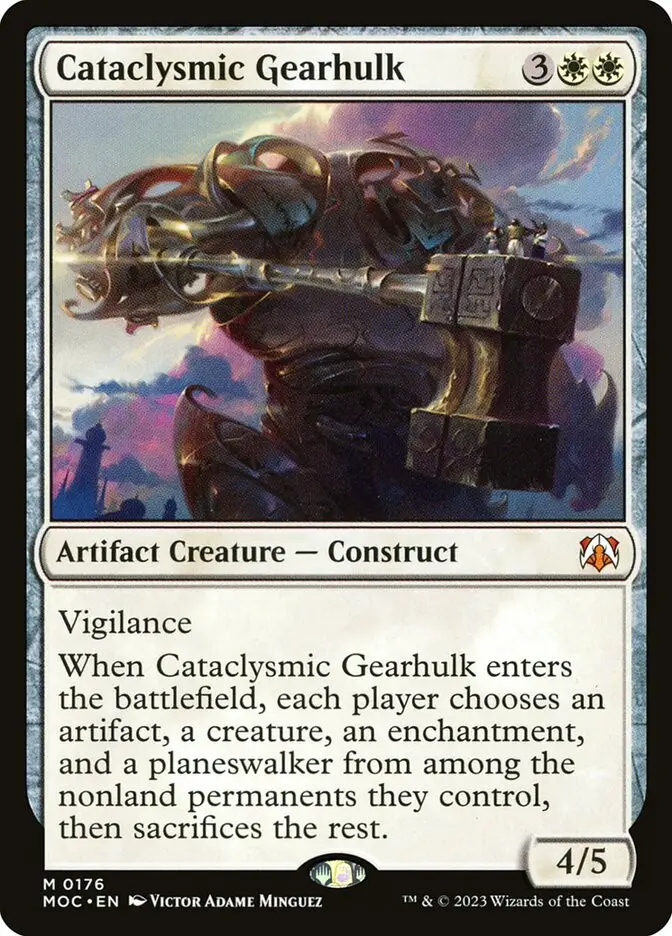 Cataclysmic Gearhulk (March of the Machine Commander)
