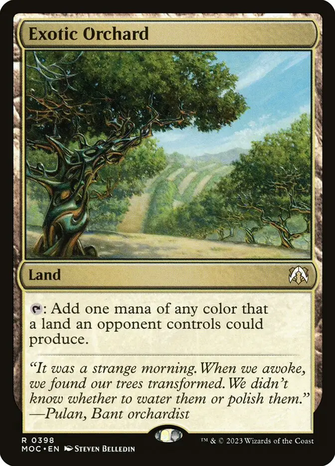 Exotic Orchard (March of the Machine Commander)