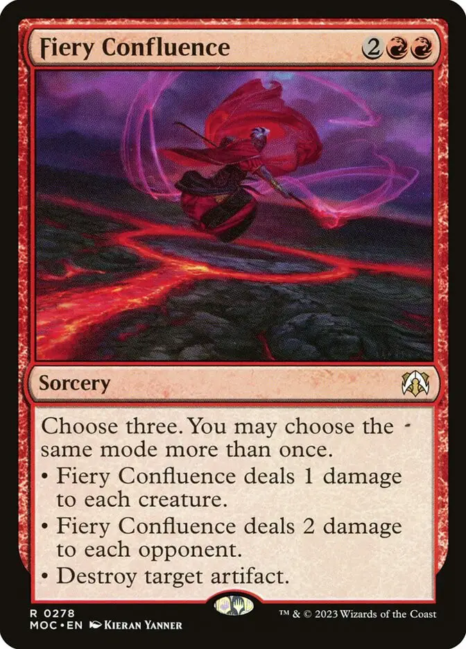 Fiery Confluence (March of the Machine Commander)