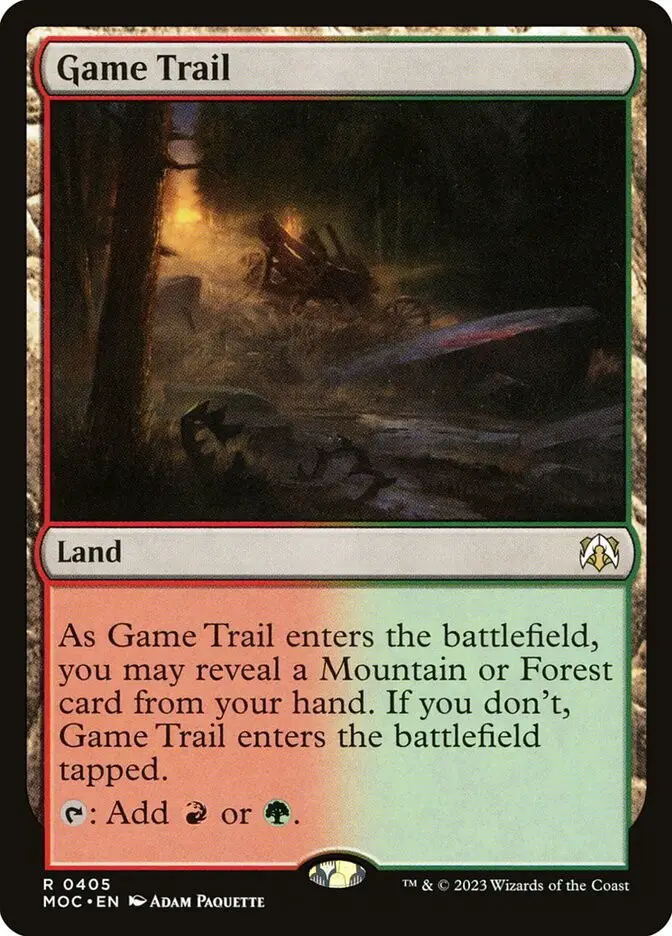 Game Trail (March of the Machine Commander)