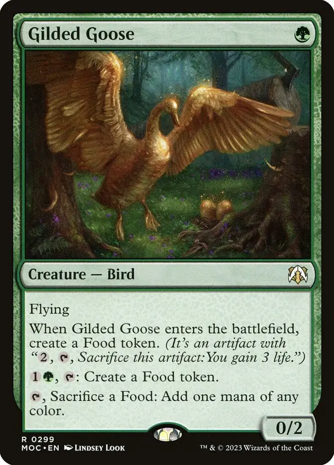Gilded Goose (March of the Machine Commander)