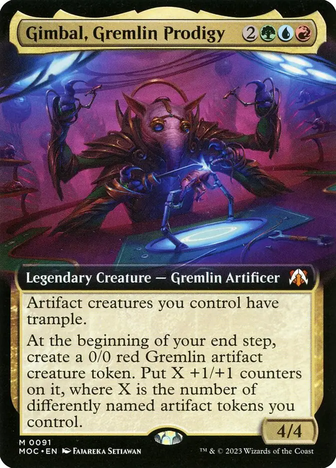 Gimbal  Gremlin Prodigy (March of the Machine Commander)
