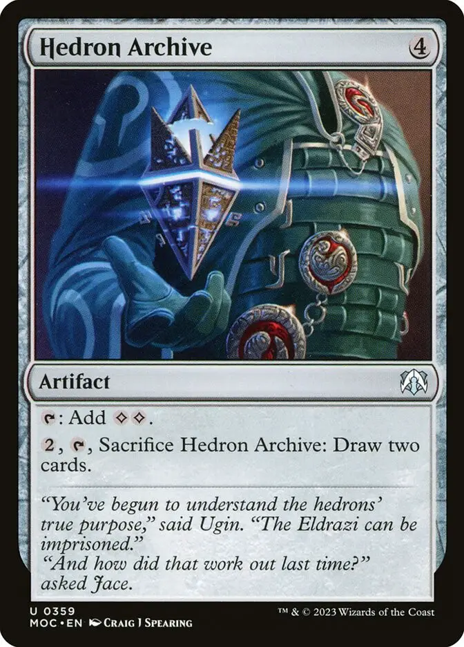 Hedron Archive (March of the Machine Commander)