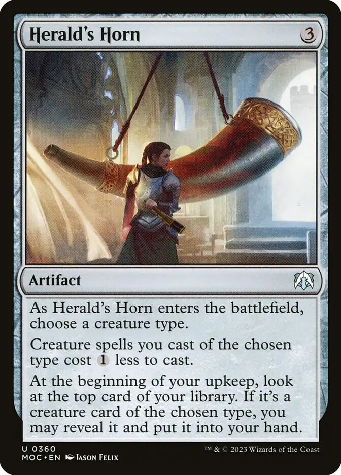 Herald s Horn (March of the Machine Commander)